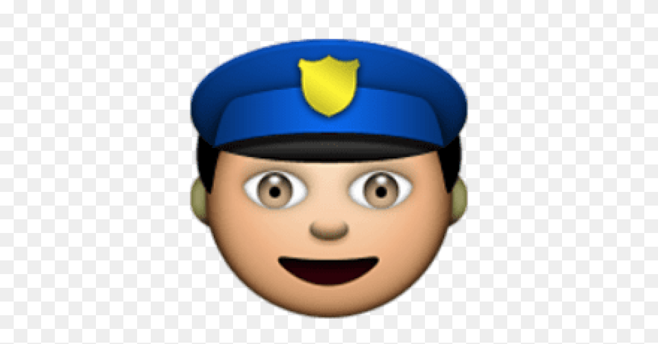 Ios Emoji Police Officer, Clothing, Hat, Cap, Person Png Image