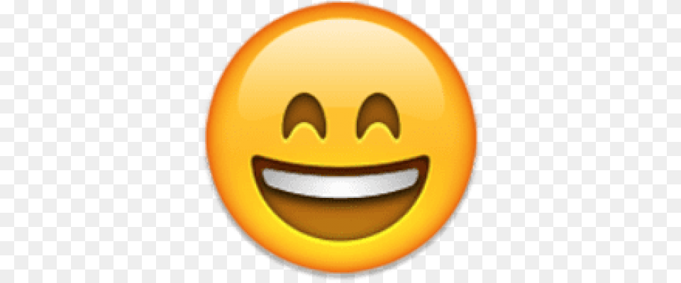 Ios Emoji Smiling Face With Open Mouth And Druckerlebnis24 Sun Protection 45x39 Grinning Face, Disk, Festival Free Transparent Png
