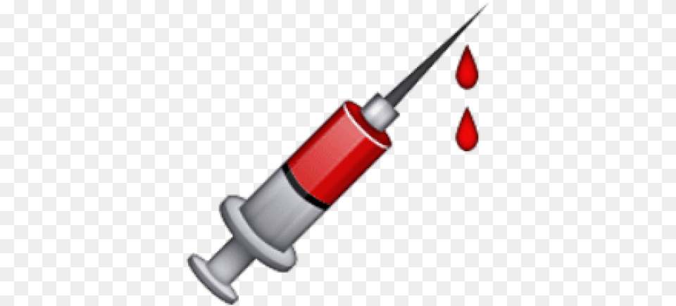 Ios Emoji Syringe Needle Emoji, Injection, Smoke Pipe Free Png Download