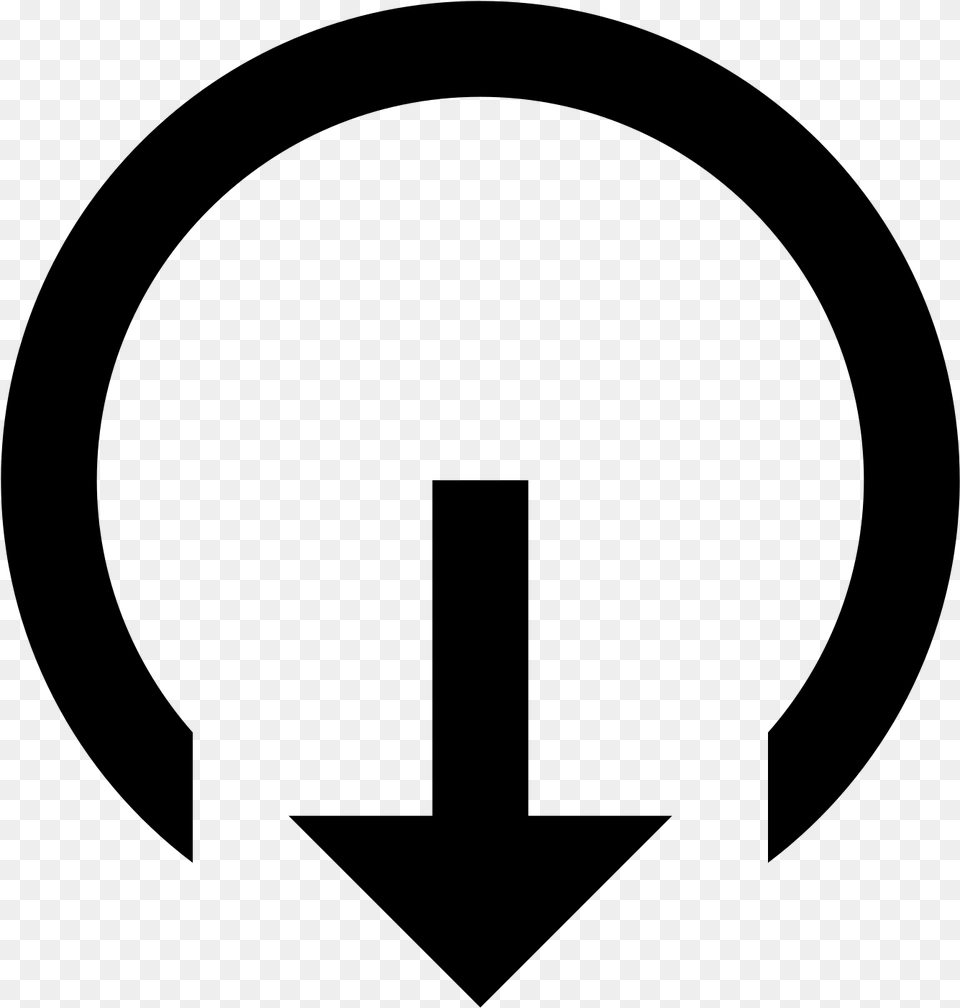 Ios Icon Circle, Gray Png Image