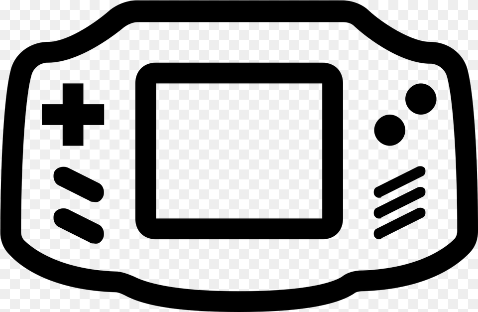 Ios Riempito Icon Game Boy Advance Icon, Gray Png