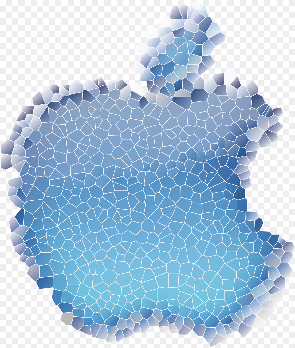 Ios Vector Logo Mosaic Hq Image Apple Logo Kunst, Ice, Nature, Outdoors, Electrical Device Free Png