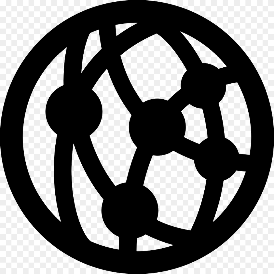 Iot Network Icon Noun Project, Machine, Wheel, Sphere Free Transparent Png