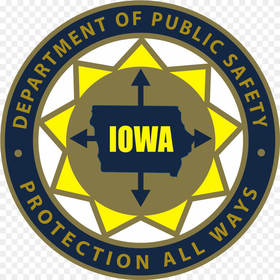 Iowa Department Of Public Safety, Badge, Logo, Symbol, Emblem Free Png Download