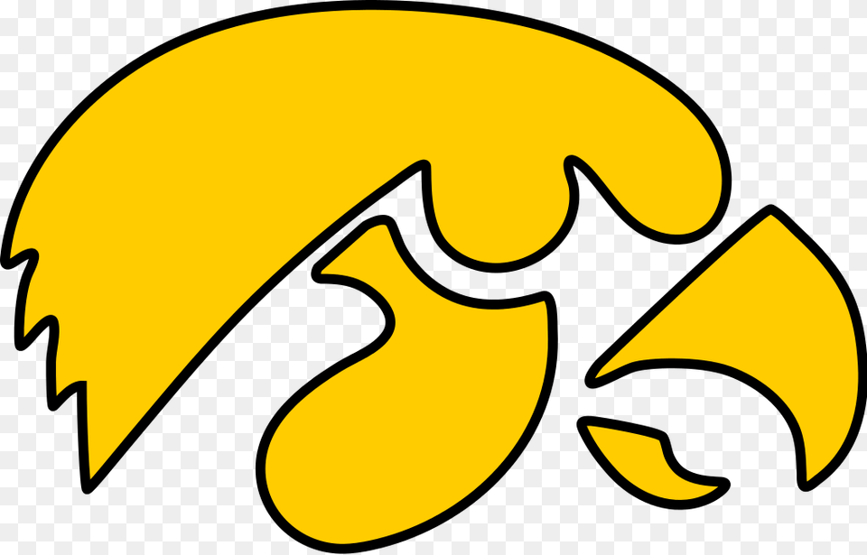 Iowa Hawkeyes, Logo, Symbol, Batman Logo, Animal Free Png