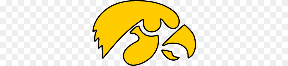 Iowa Hawkeyes Logo Sports Diy Decore Ideas Iowa, Symbol, Animal, Batman Logo, Fish Free Png Download