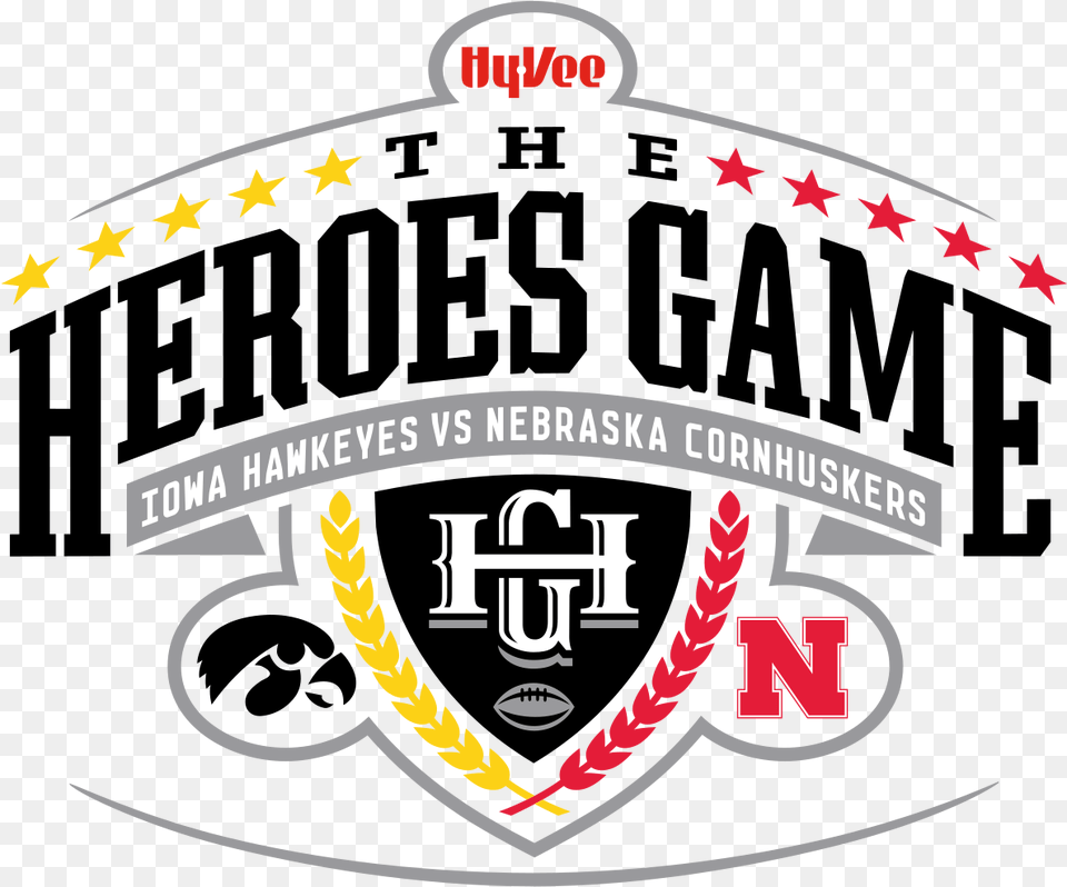 Iowa Iowa Vs Nebraska Football, Emblem, Symbol, Logo Free Png Download