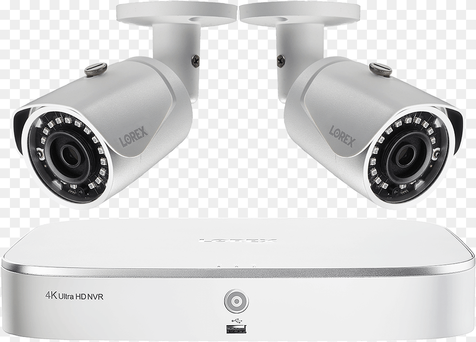 Ip Security Camera System With 8 Channel Nvr And Network Video Recorder, Electronics, Video Camera Png Image