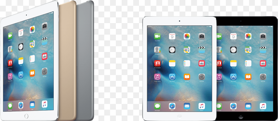 Ipad Air 2 With Wi Fi Side By Side Ipad And Ipad Mini, Electronics, Mobile Phone, Phone, Computer Free Png