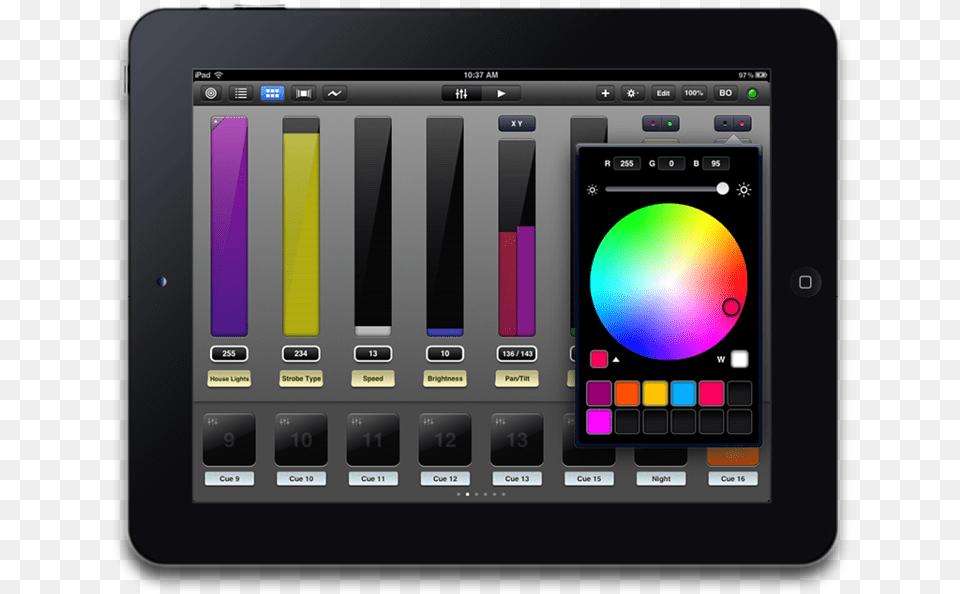 Ipad Dmx Lighting Controller Luminair Ipad, Computer, Electronics, Tablet Computer Png