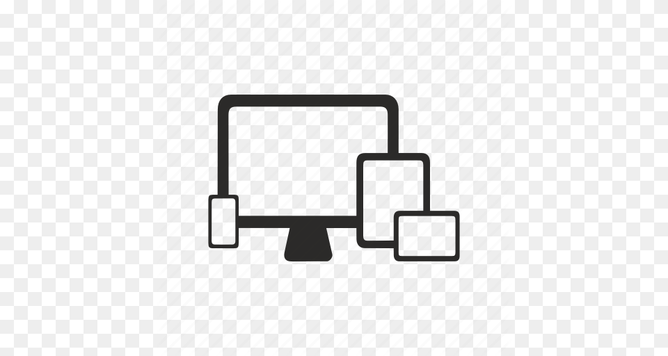 Ipad Iphone Laptop Responsive Icon Free Png Download
