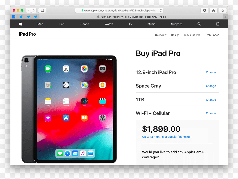 Ipad Pro 2018 Cost, Computer, Electronics, Mobile Phone, Phone Free Png Download