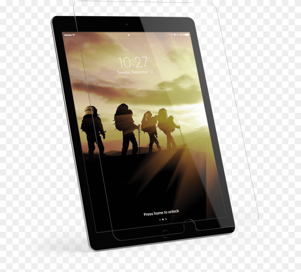 Ipad Pro Ipad Pro 129 Tempered Glass, Computer, Electronics, Tablet Computer, Person Free Transparent Png