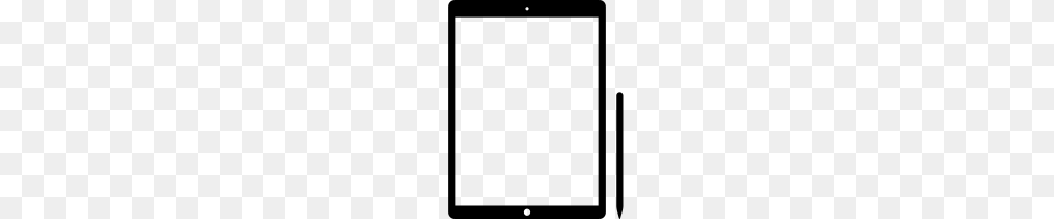 Ipad Pro With Apple Pencil Icons Noun Project Free Png