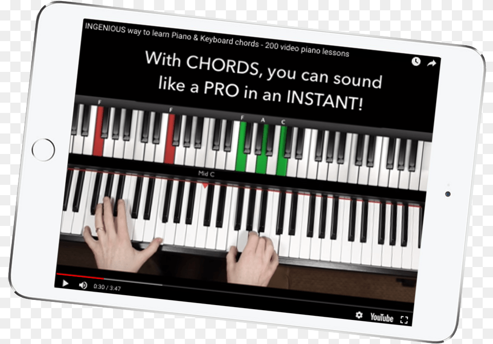 Ipad Video Trailer Musical Keyboard, Musical Instrument, Piano Free Png