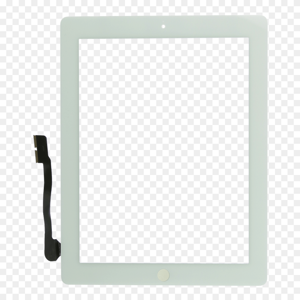Ipad White Touch Screen Digitizer With Home Button Assembly, White Board, Computer, Electronics, Computer Hardware Png Image