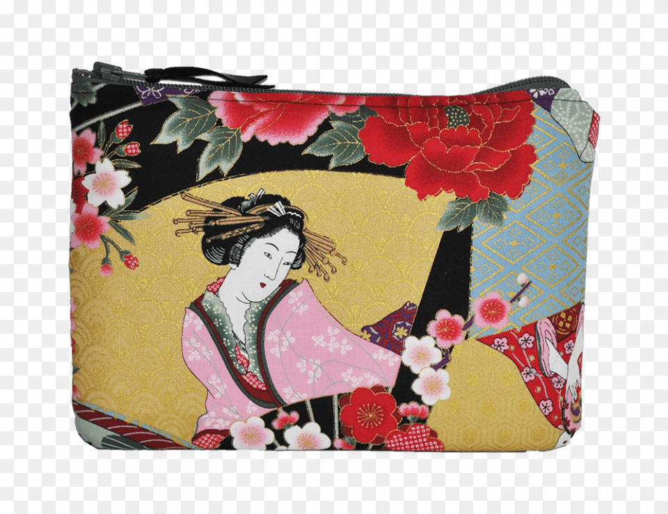 Ipadmini Geisha Front Necklace Pendant Square Geisha Girl Japanese Motive, Accessories, Home Decor, Handbag, Gown Png Image
