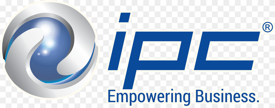 Ipc Empowering Business Logo Blue Ip Converge, Sphere, Disk Png