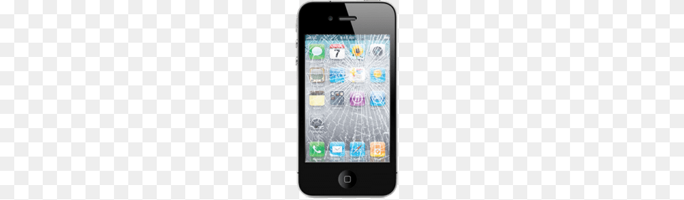 Iphone 4 Broken Screen, Electronics, Mobile Phone, Phone Free Png Download