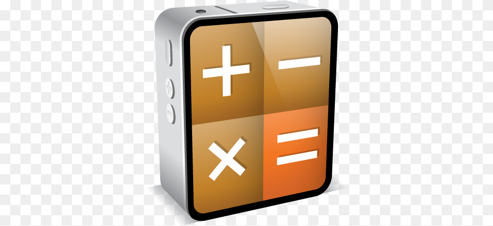 Iphone 4 Mini Black 09 Icons Calculator Icon 3d, First Aid, Box, Electronics, Phone Png