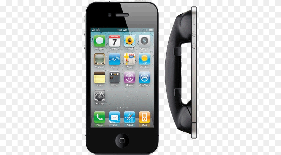 Iphone 4 Simple Fix For Hand Holding Problem Iphone 4 Phonearena, Electronics, Mobile Phone, Phone Free Transparent Png