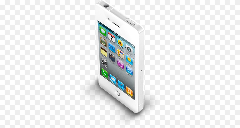 Iphone 4 White Icon Apple Mobile Iconset Archigraphs Mobile, Electronics, Mobile Phone, Phone Free Png Download