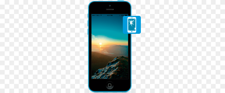 Iphone 5c Glass Screen Repair Iphone, Electronics, Mobile Phone, Phone Free Png Download