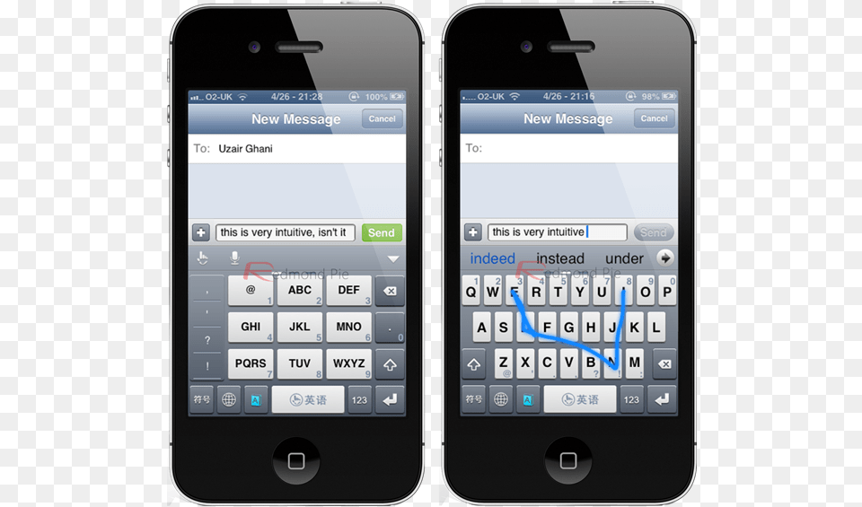 Iphone 5c Keyboard App Store Whatsapp Iphone 1, Electronics, Mobile Phone, Phone, Text Free Png