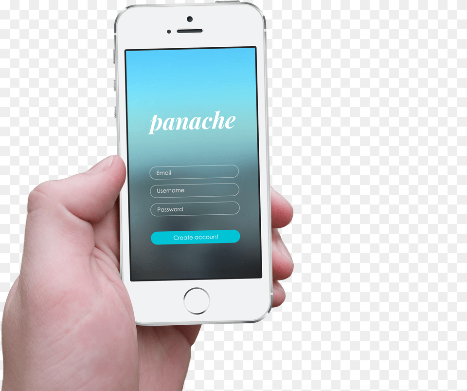 Iphone 5s Hand Mockup Panache Conference And Event Management, Electronics, Mobile Phone, Phone Free Png Download