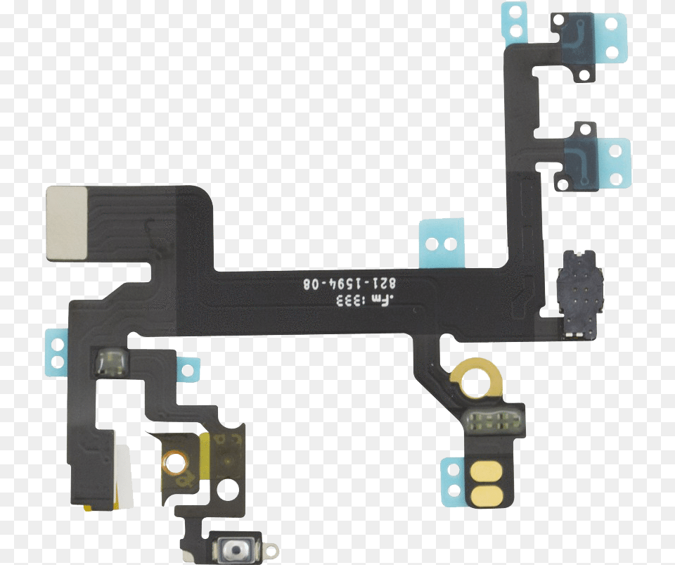 Iphone 5s Power Amp Volume Button Flex Cable Replacement Iphone 5s Power Button Flex, Electronics, Hardware Free Png Download