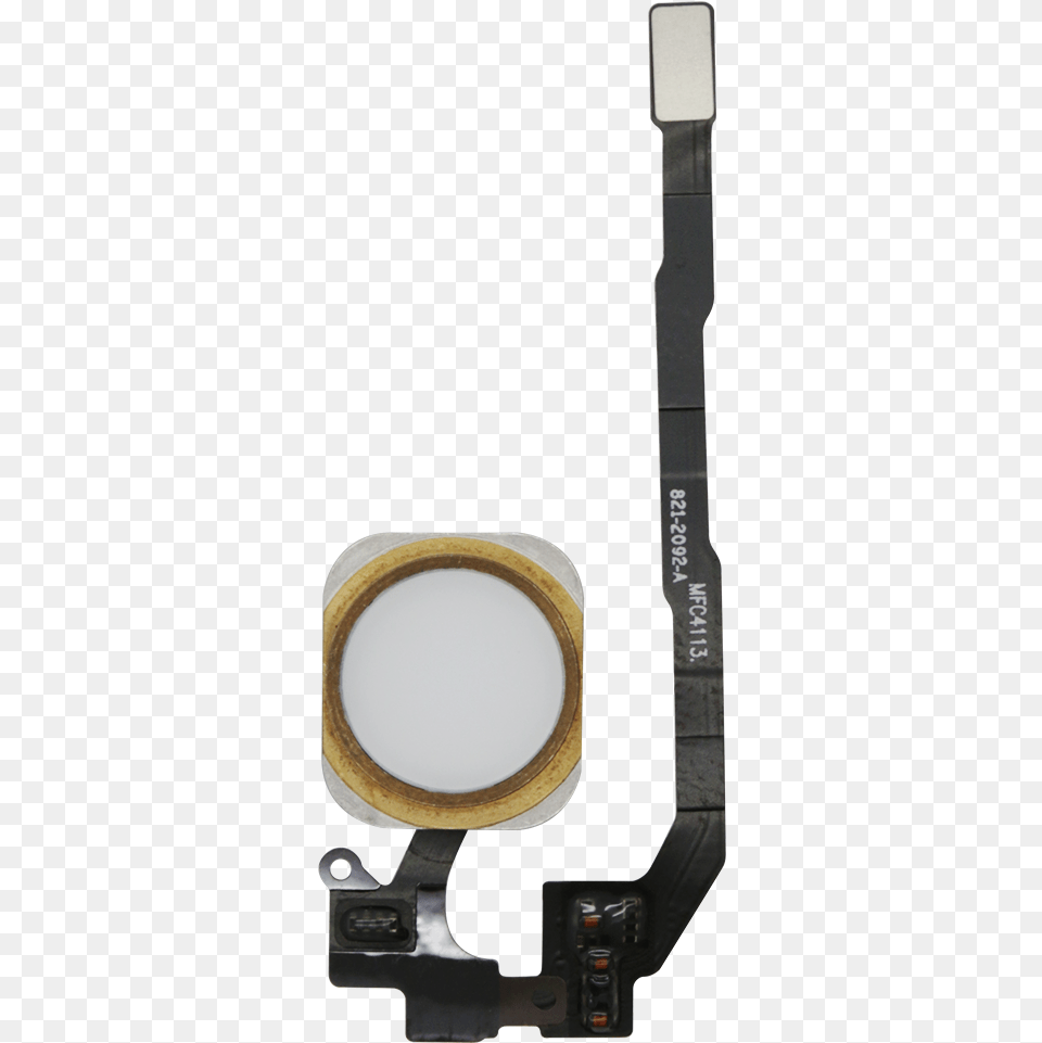 Iphone 5s Whitegold Home Button Assembly, Tape, Lighting Png