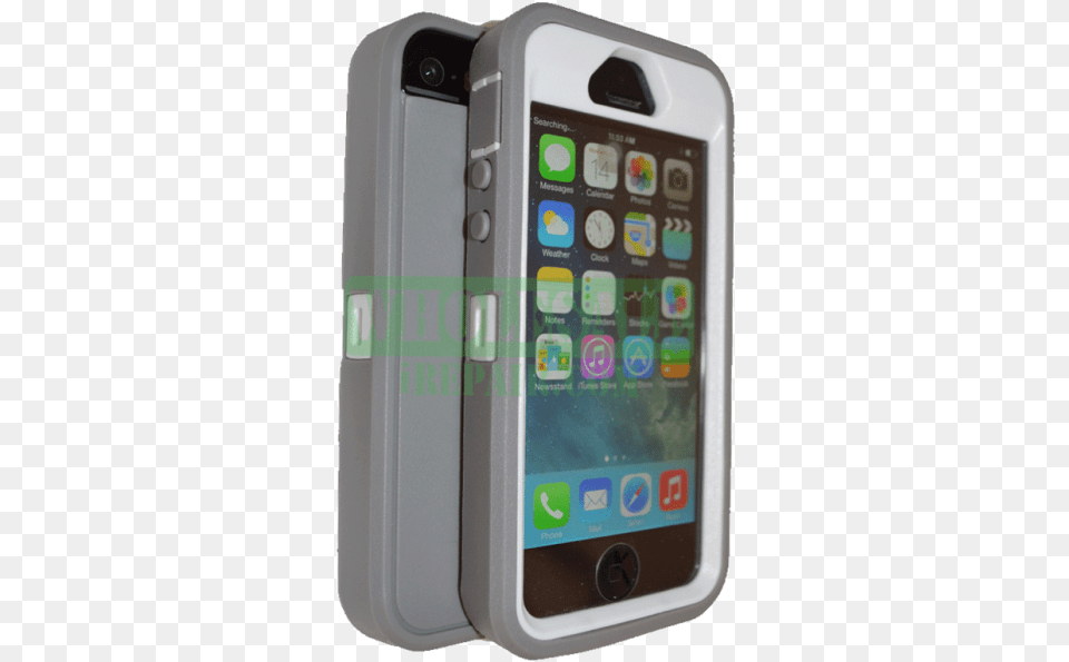 Iphone 5s5 Gray And White Hybrid Protector Case Thule Atmos X4 Iphone 6 6s Case Tgie 2124 Black, Electronics, Mobile Phone, Phone Free Png