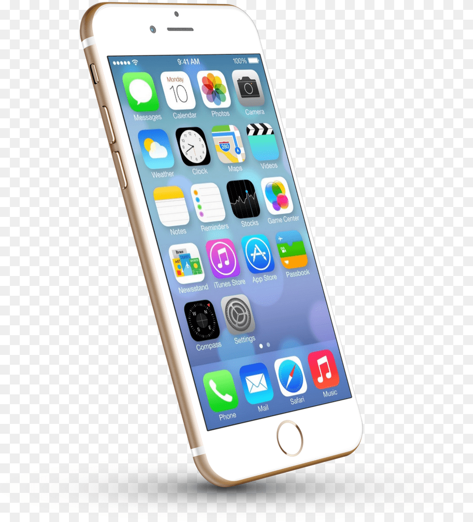 Iphone 6 7 8 Gold Phone Hd Image Download, Electronics, Mobile Phone Free Transparent Png