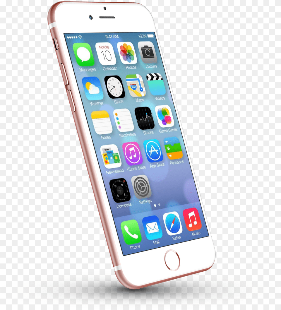Iphone 6 7 8 Rose Gold Phone Hd Download, Electronics, Mobile Phone Png