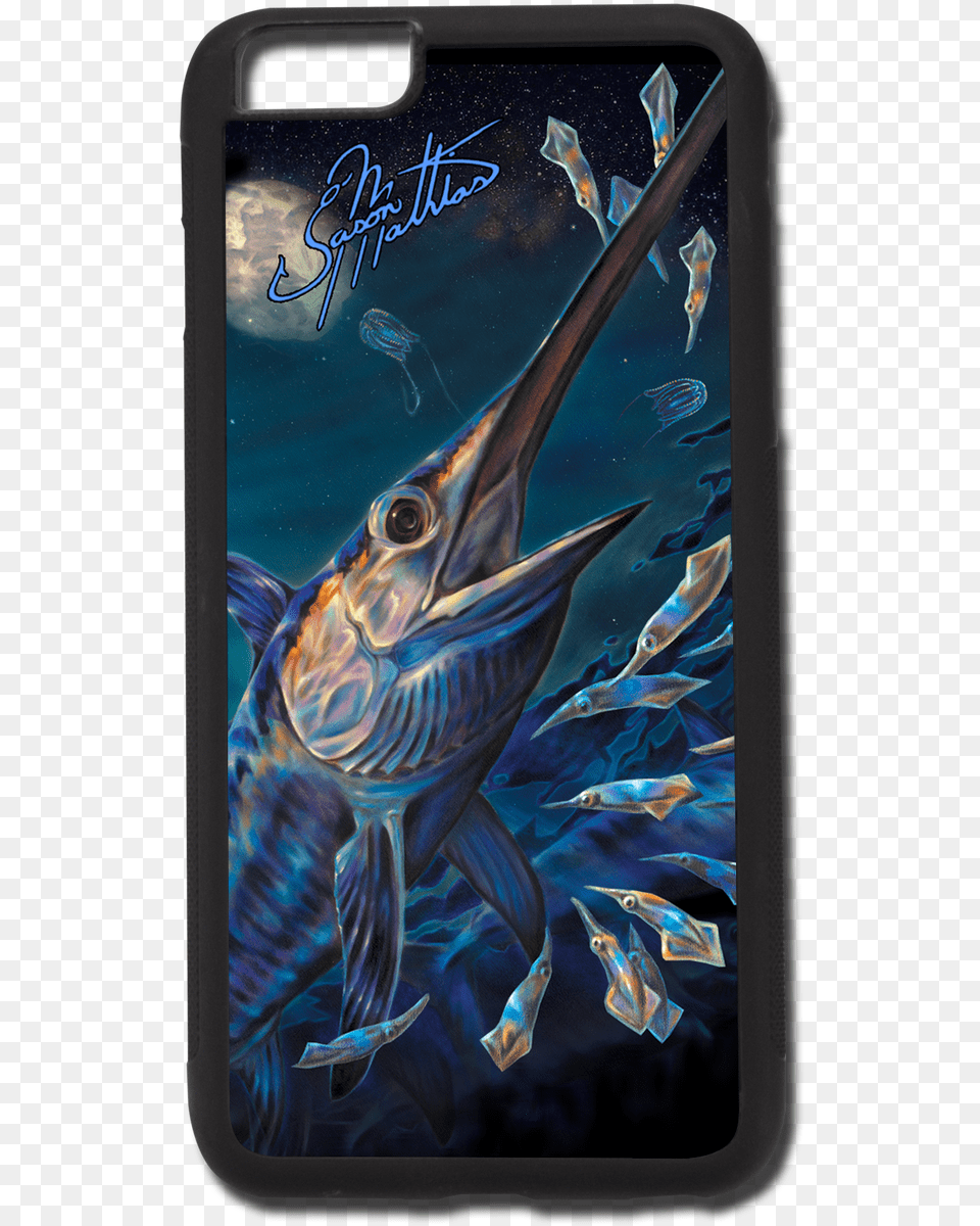 Iphone 6 Plus Fine Art Phone Casequot By Artist Jason Mobile Phone, Animal, Sea Life, Fish, Swordfish Free Png Download