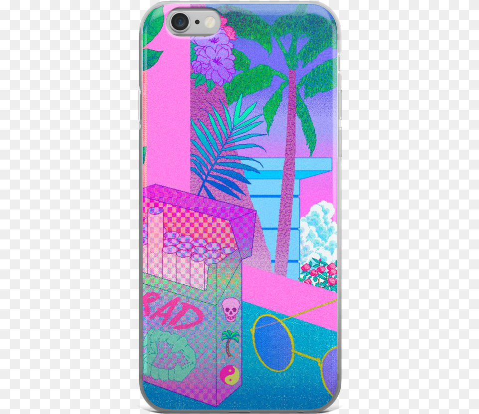 Iphone 6 Plus6s Plus Cool Death Vaporwave, Electronics, Mobile Phone, Phone Free Transparent Png