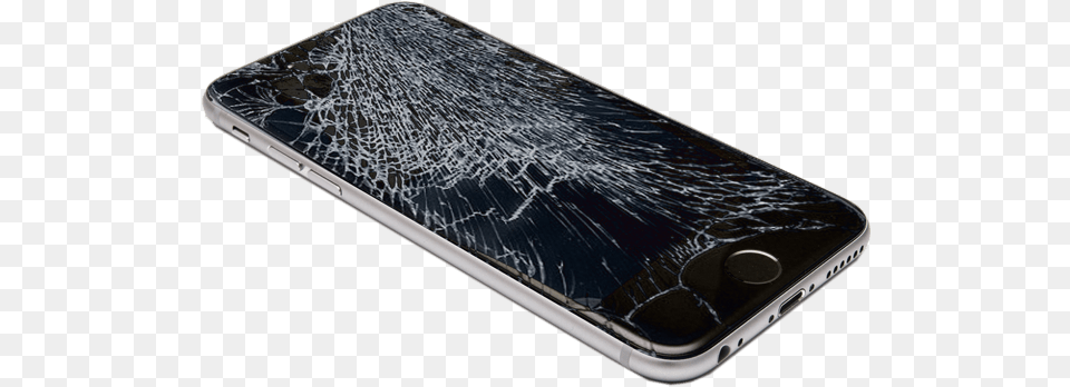 Iphone 6 Smashed Screen Transparent Broken Screen Iphone, Electronics, Mobile Phone, Phone Free Png Download