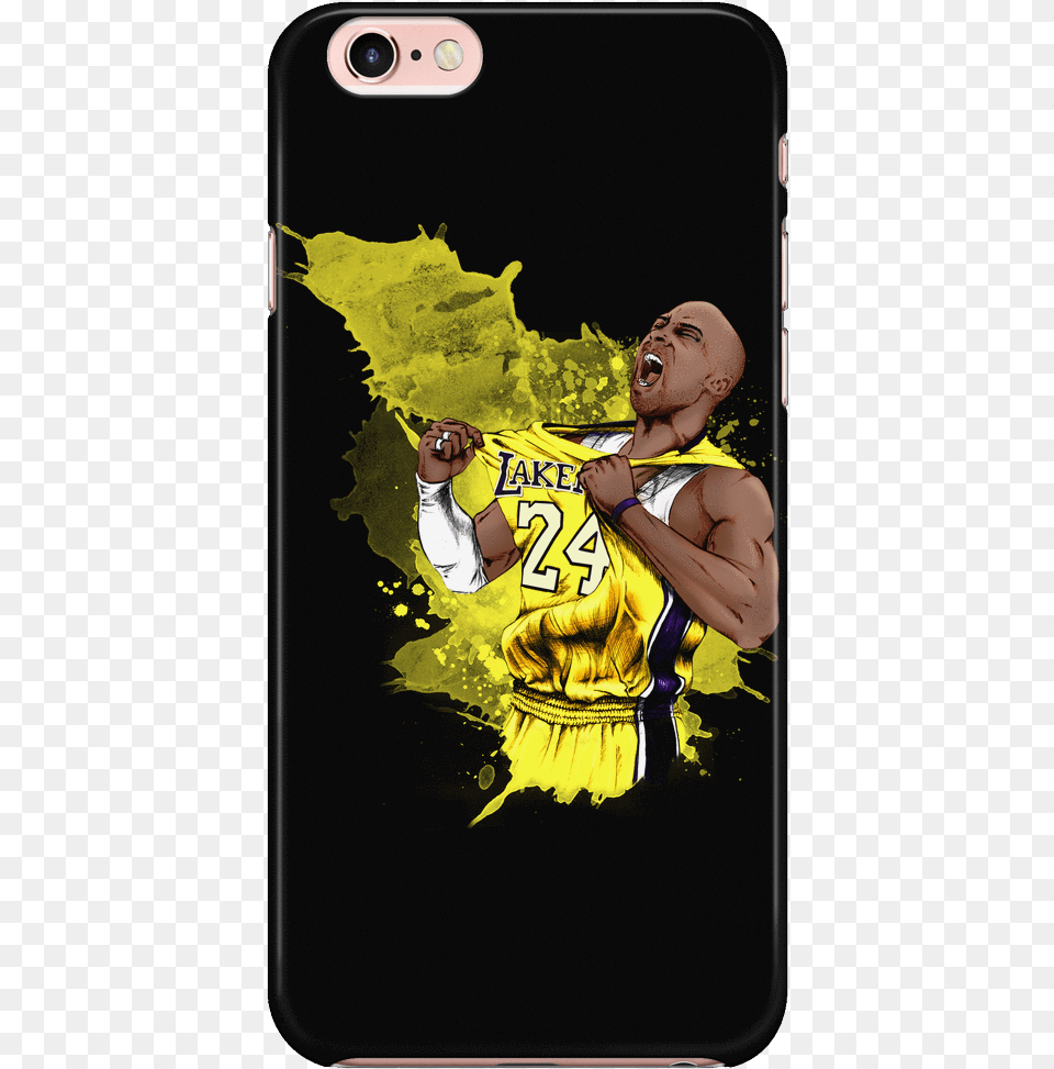 Iphone 66s Kobe Watercolor Phone Case Mobile Phone, Adult, Electronics, Female, Person Png Image