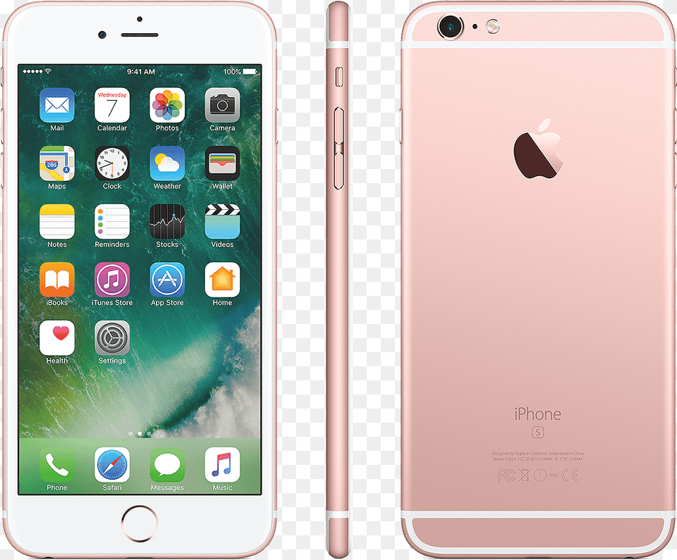 Iphone 6s Plus 128gb Rose Gold Iphone 6s Plus Pic Gold, Electronics, Mobile Phone, Phone Free Png Download