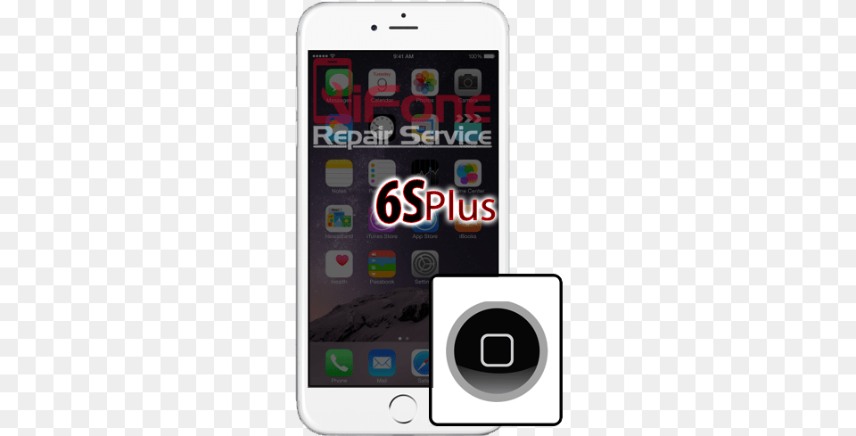 Iphone 6s Plus Home Button Repair Iphone 6s Proximity Sensor Location, Electronics, Mobile Phone, Phone Free Transparent Png