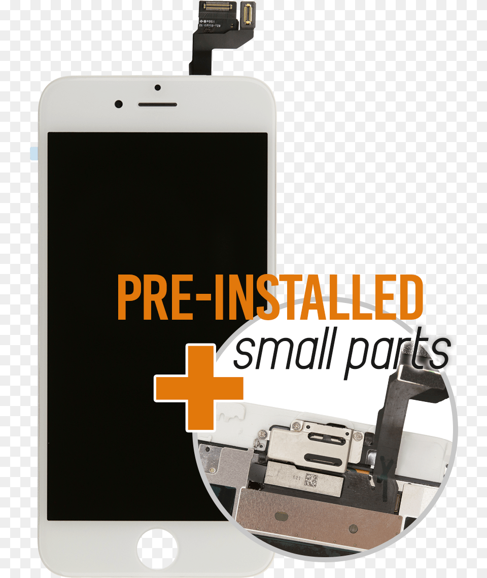Iphone 6s White Lcd Screen And Digitizer Full Assembly Iphone, Electronics, Mobile Phone, Phone Free Png Download