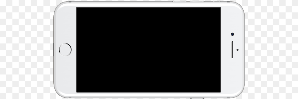 Iphone 7 Plus Mockup Iphone Screen Landscape, Electronics, Mobile Phone, Phone, White Board Png Image