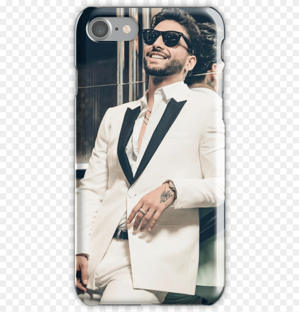 Iphone 7 Snap Case Maluma Felices Los, Accessories, Sunglasses, Suit, Shirt Png