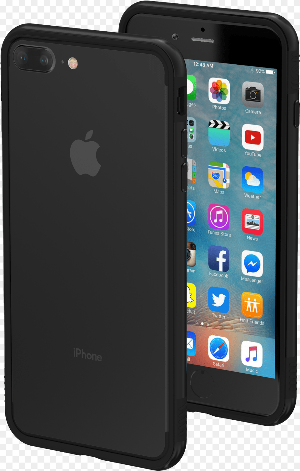 Iphone 7 Transparent Only Iphone 7 Plus Cases Black, Electronics, Mobile Phone, Phone Free Png