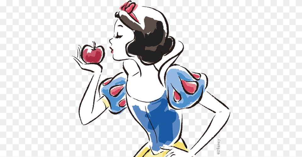 Iphone 8 Plus Case Snow White Snow White Watercolour, Adult, Female, Person, Woman Free Transparent Png