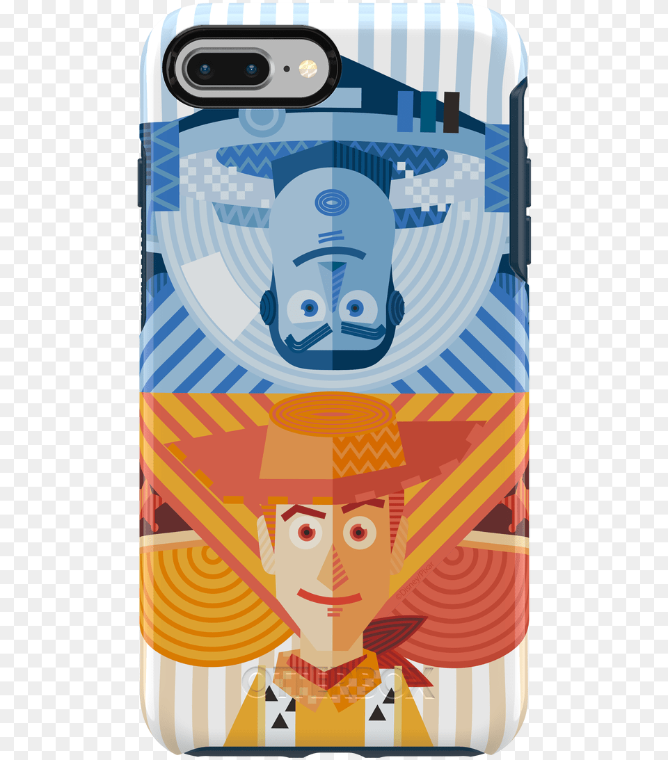 Iphone 8 Plus7 Plus Otterbox Buzz Amp Woody Symmetry Toy Story Iphone 8 Cases, Electronics, Mobile Phone, Phone, Face Png Image