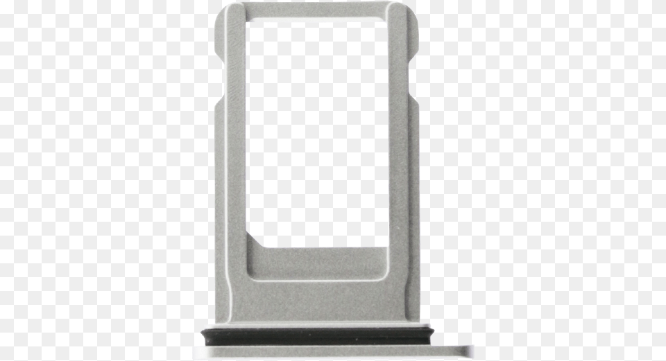 Iphone 8 Silver Sim Card Tray Door Handle, Mirror Free Png