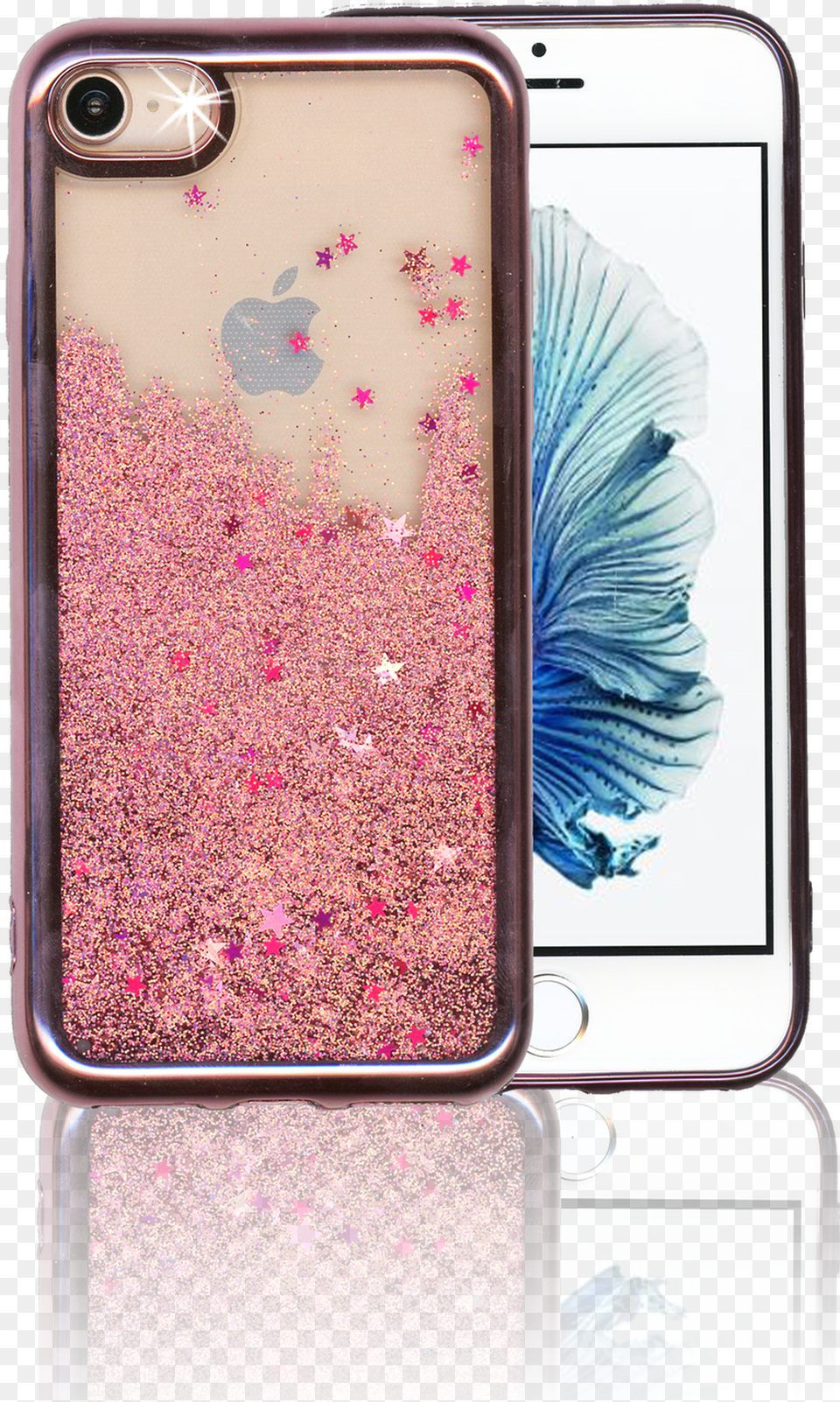 Iphone 87 Mm Electroplated Glitter Case With Stars Mobile Phone Case, Electronics, Mobile Phone, Person Free Png
