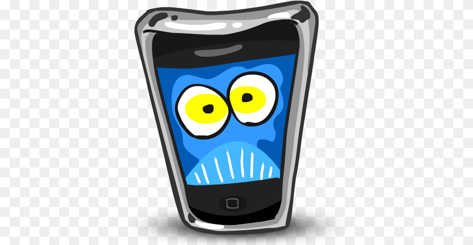 Iphone Afraid Icon Ico Or Icns Funny Mobile Phone Icon, Electronics, Mobile Phone Png