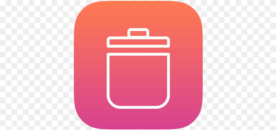 Iphone App Icon Trash Ios Icon, Jar, First Aid Free Png Download